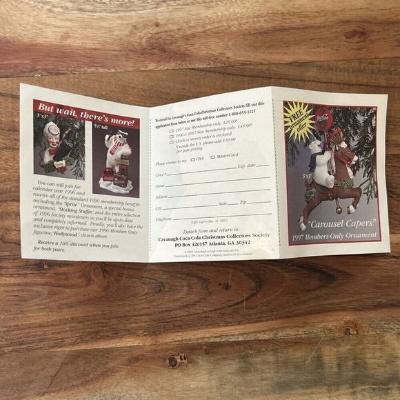 Vintage 1996 Coca Cola Town Square Collection Vendor Boy 64339 Christmas Village - Picture 16 of 16